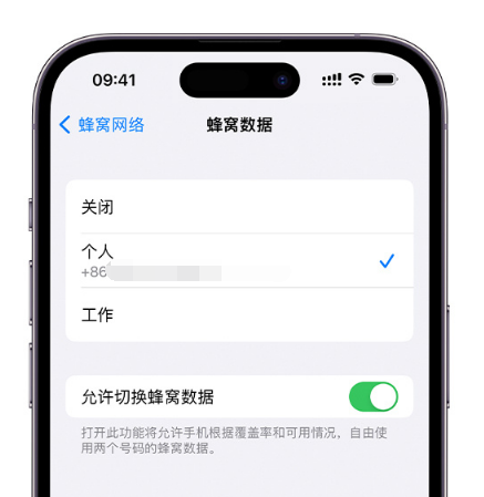 平泉苹果维修服务分享如何在iPhone上使用双卡 