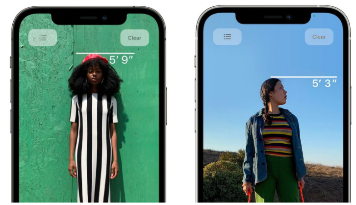 平泉苹果服务网点分享通过iPhone激光雷达测量身高方法教程 